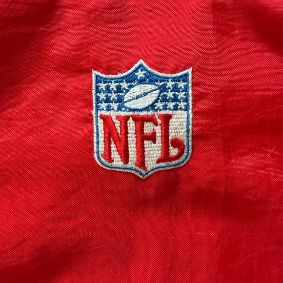 Vintage 90s Kansas City Chiefs NFL Pro Line Logo Athletic Jacket Youth XL Red - Picture 12 of 16